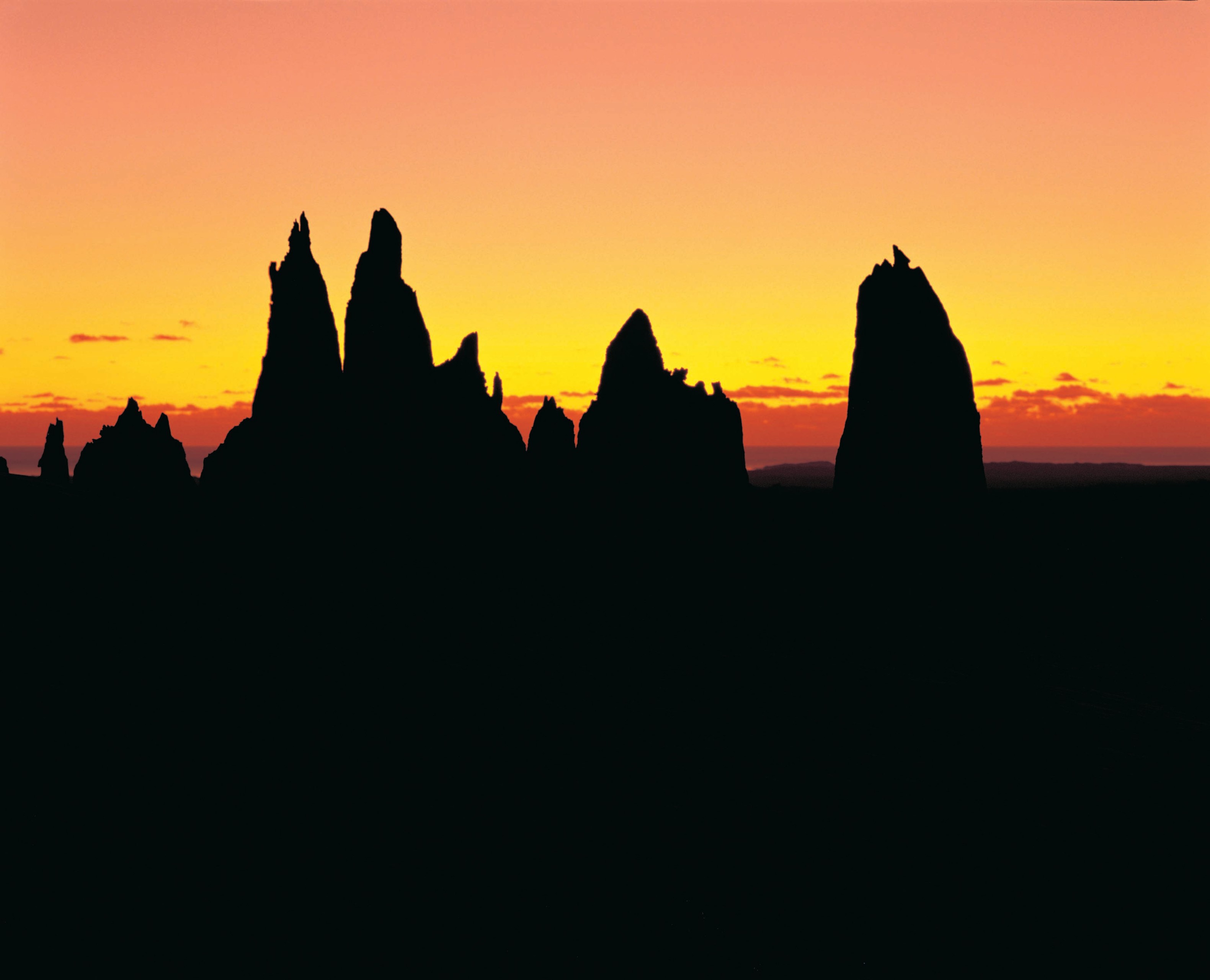 Sunset at the Pinnacles in Cervantes